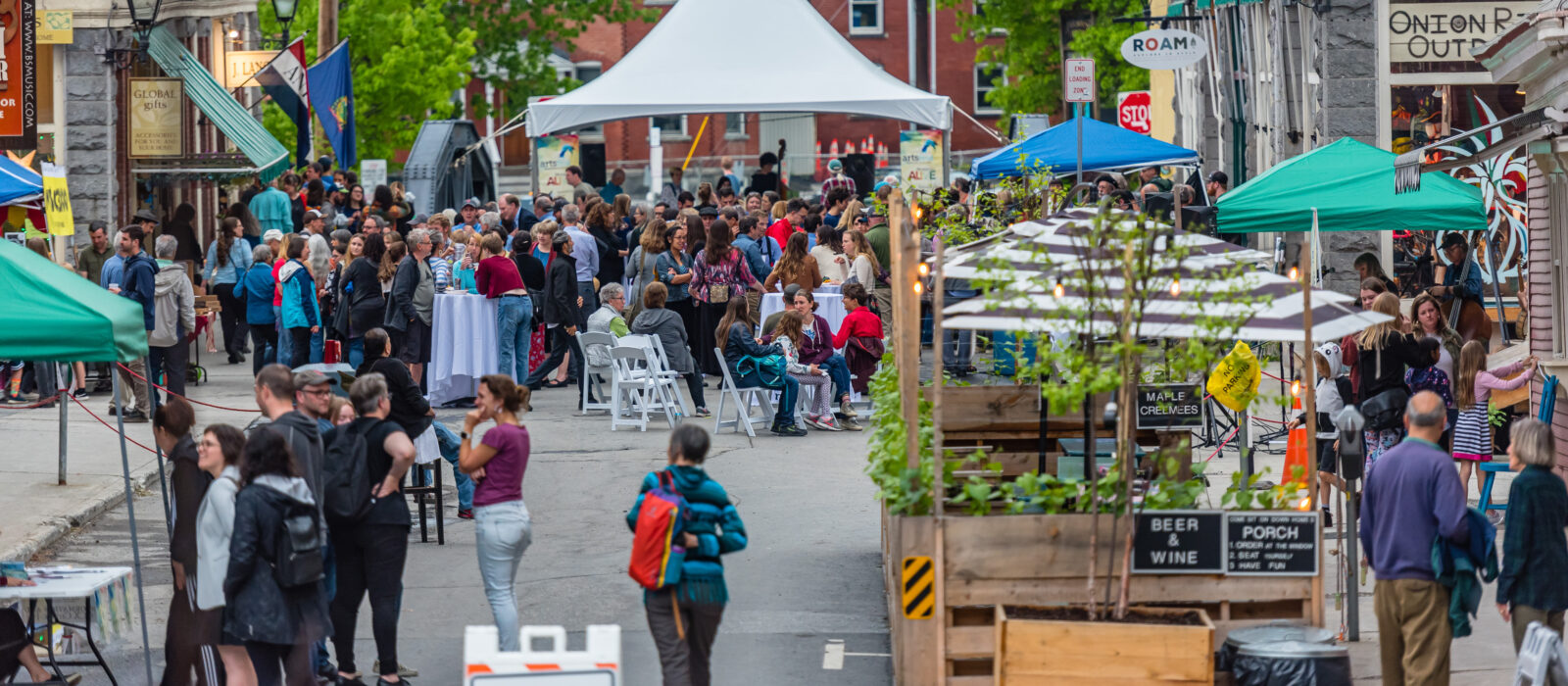 ArtsFest 2019 on Langdon Street in Montpelier, Vermont